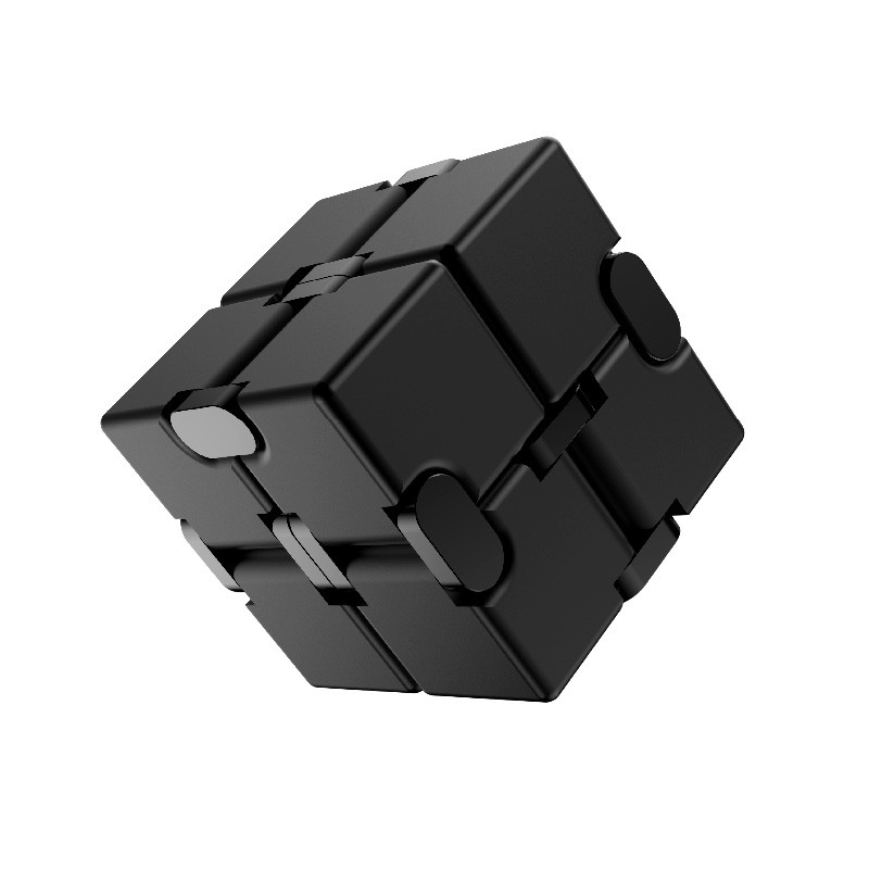 铝合金无限魔方创意礼品Cube减压神器创意抖音玩具翻转口袋方块- 深圳市 